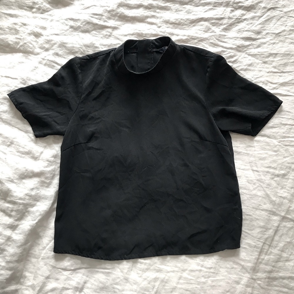 Only Mock Neck Blouse